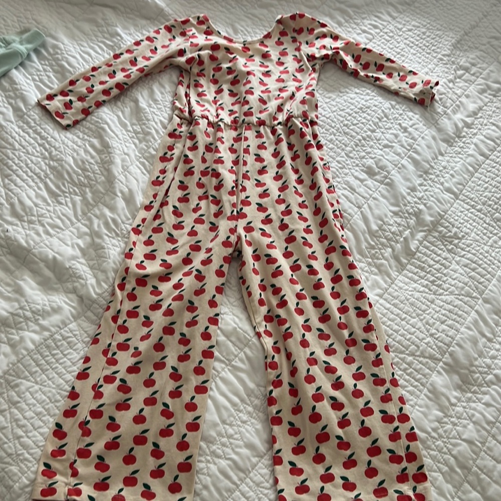 Alice and Ames Apple Wide Leg Jumper